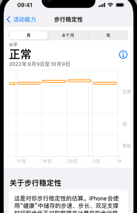 陈场镇iPhone手机维修如何在iPhone开启'步行稳定性通知'