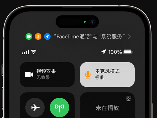 陈场镇苹果授权维修网点分享iPhone在通话时让你的声音更清晰 