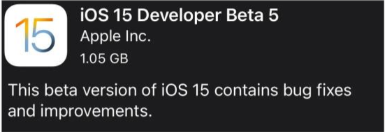 陈场镇苹果手机维修分享如何升级到iOS15.0 beta5 